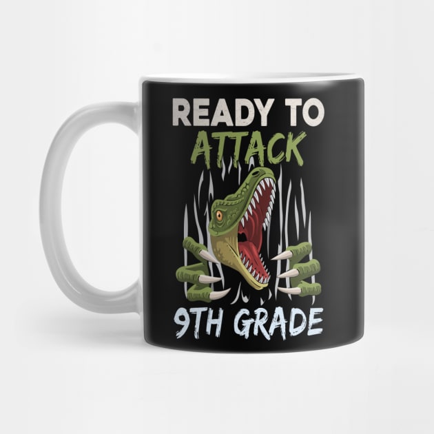 Dinosaur Kids Ready To Attack 9Th Grade Boys Back To School by kateeleone97023